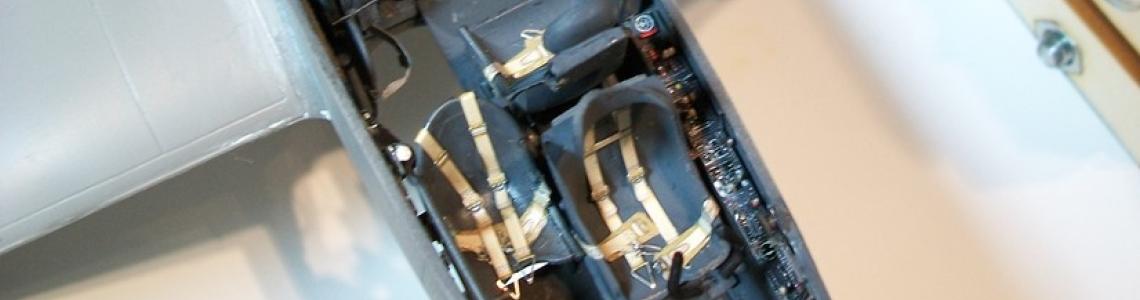 Seats with seatbelts installed in aircraft