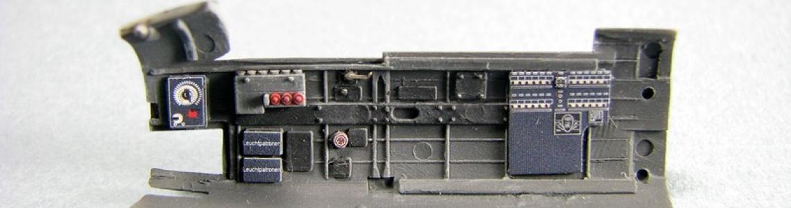 Starboard side interior panel