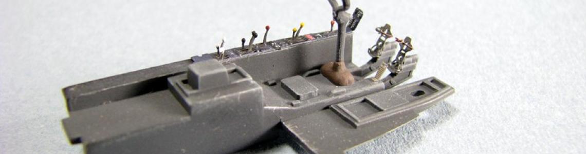 Cockpit interior prior to installation