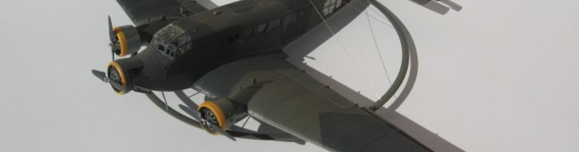 View of top port side from forward