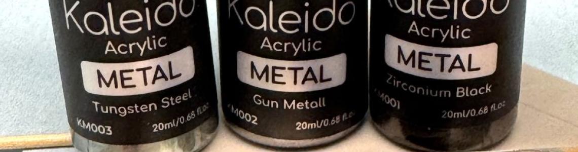 Left to Right - Tungsten Steel - Gun Metal - Zirconium Black