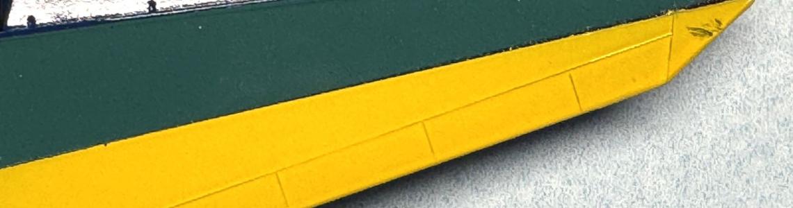 Modena Yellow, Racing Emerald Green, and Scotia Blue Tests