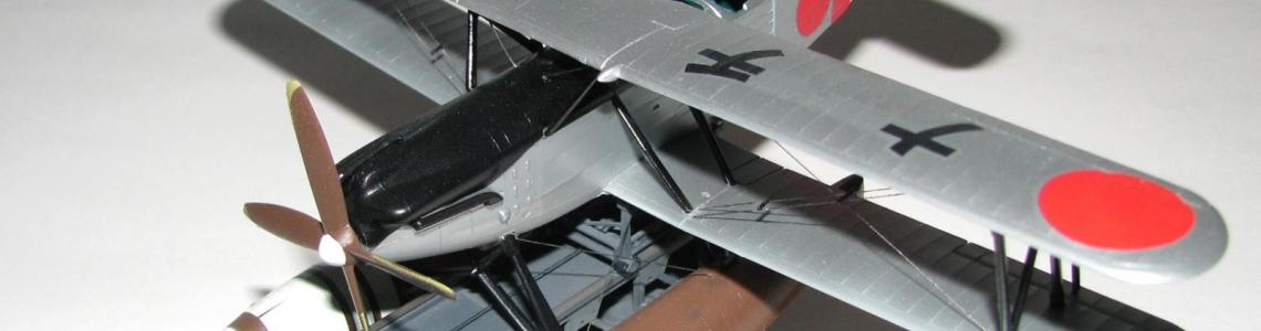 Aircraft close up, left front