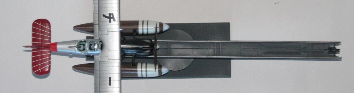 Completed kit, upper view