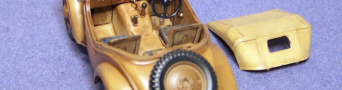 Sedan - painted, assembled - rear view