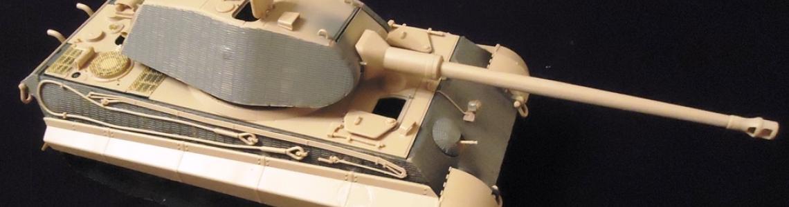  Finished hull and turret