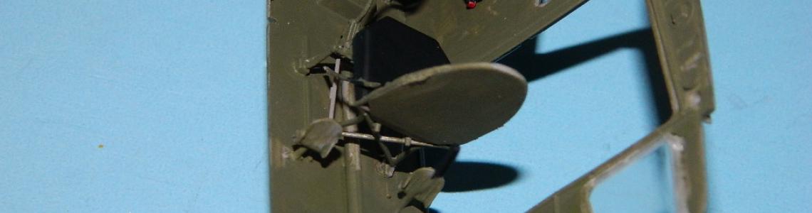 Partially assembled interior