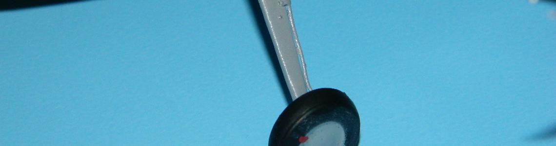 SAC landing gear installed on the fuselage