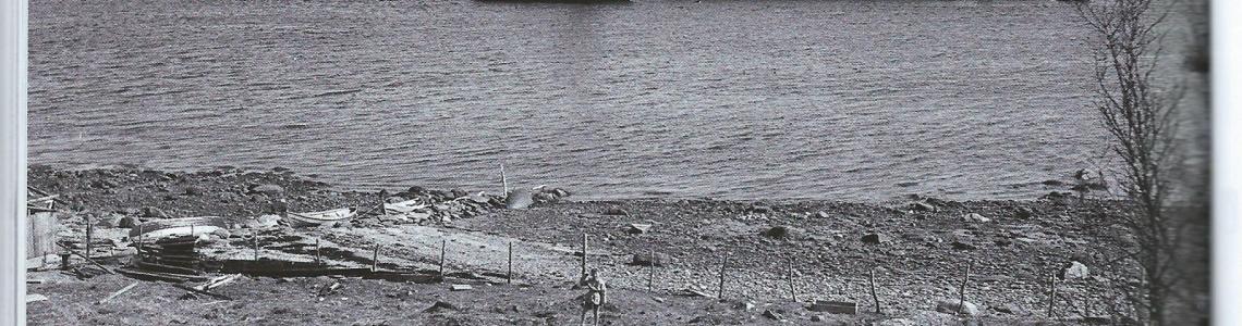 Capsized Tirpitz, result of Landcaster bombing run