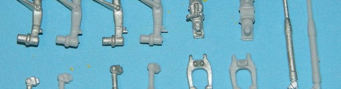 Comparison- SAC Gear on left, plastic on right