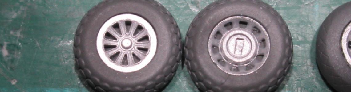 Wheels front and back