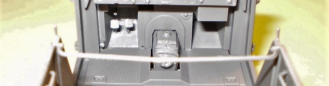 driver compartment detail 
