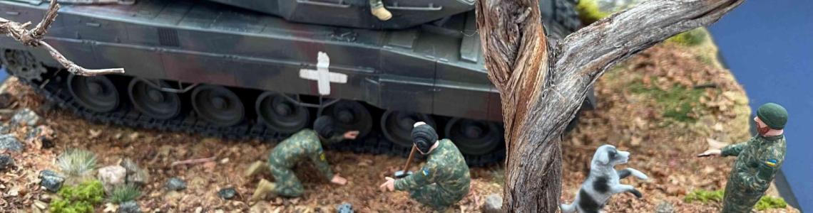 Finished Model on Diorama