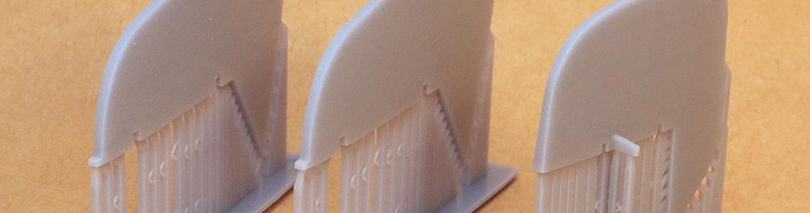 Tail control surfaces