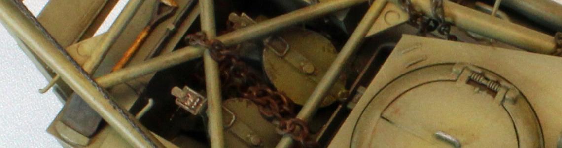 Weathered Chain on Italeri M32B1 ARV