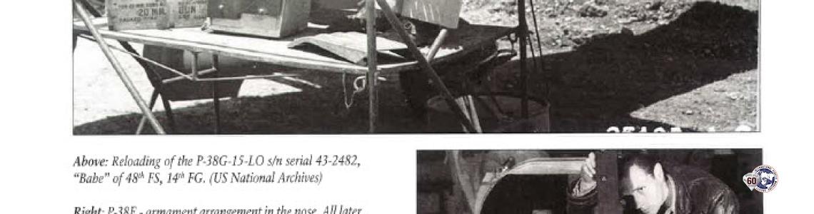 Page 123: Comparisons of differing versions of the P-38