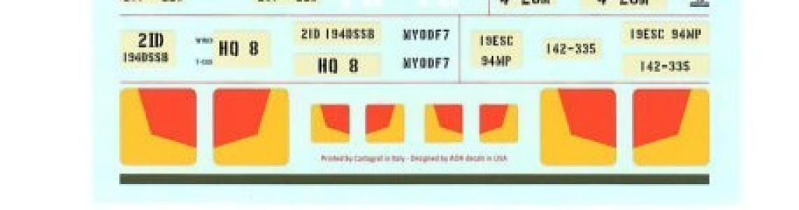 Decal Sheets