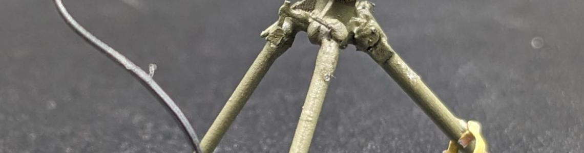 Assembled and painted