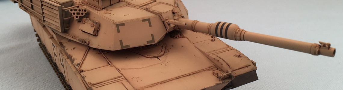 M1A2 Abrams front view