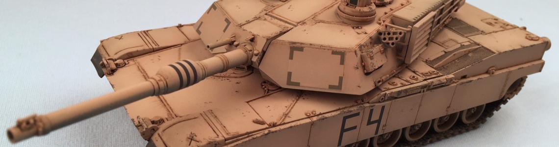 M1A2 Abrams side view