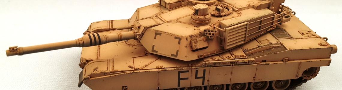 M1A2 Abrams side view