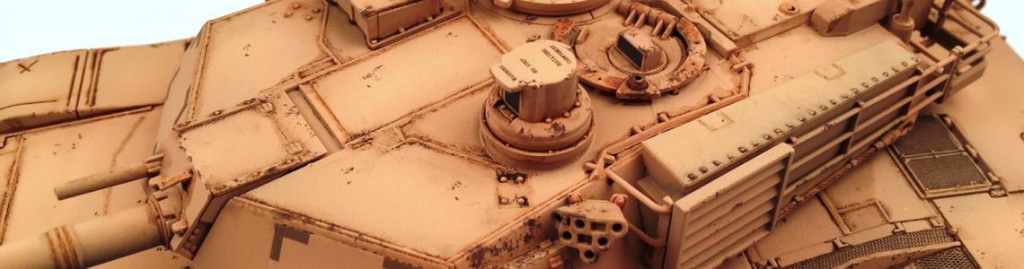 M1A2 Abrams turret closeup