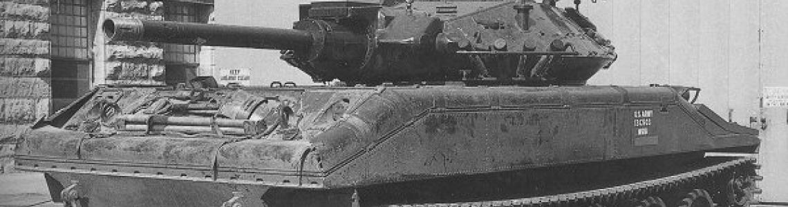M551 fitted with a 105mm gun