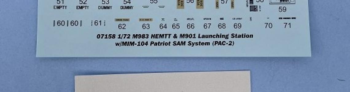 Decals and Window Masks