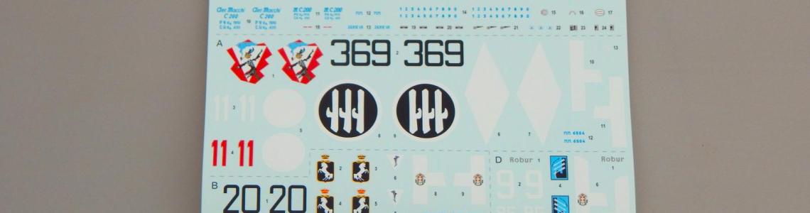 Decal Sheet