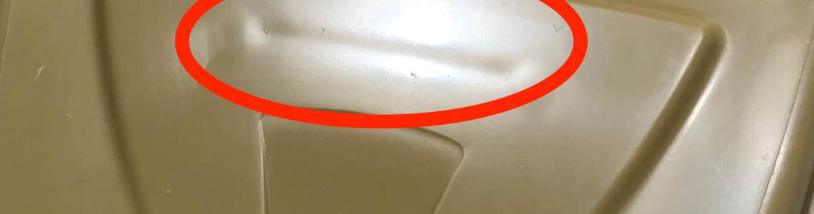 Engine Cover Indentation