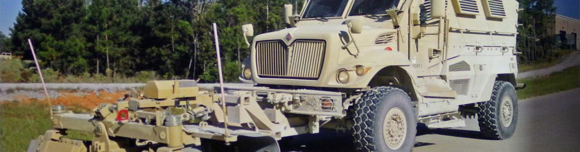 M1224 equipped with Self-Protection Adaptive Roller Kit (SPARK)