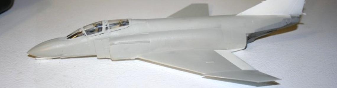 Paint after masking removed