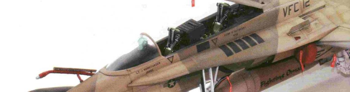 Kit Build- Kinetic F-18B Aggressor
