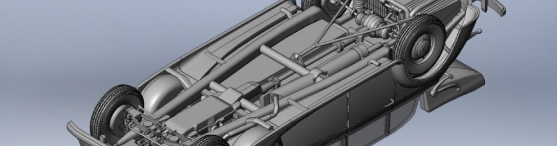 CAD Rendering underside