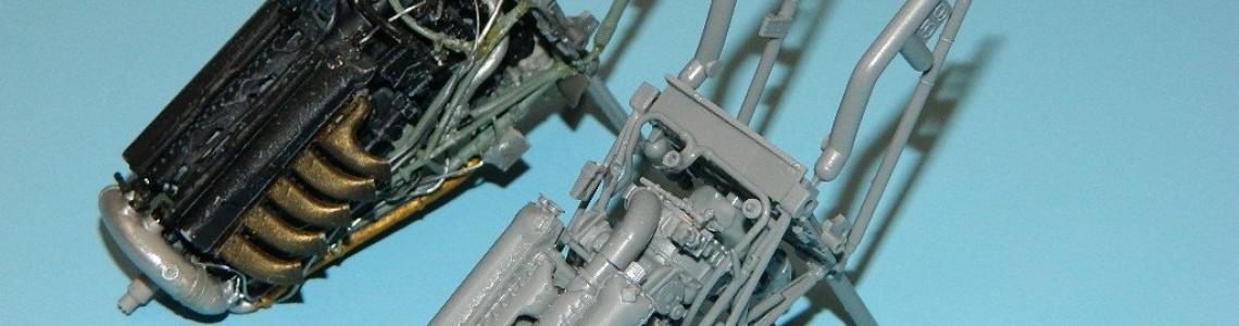 Comparison 1 Eduard & Tamiya