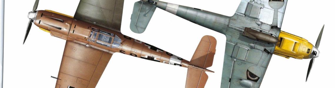 Kagero Bf 109 in Combat sample 2