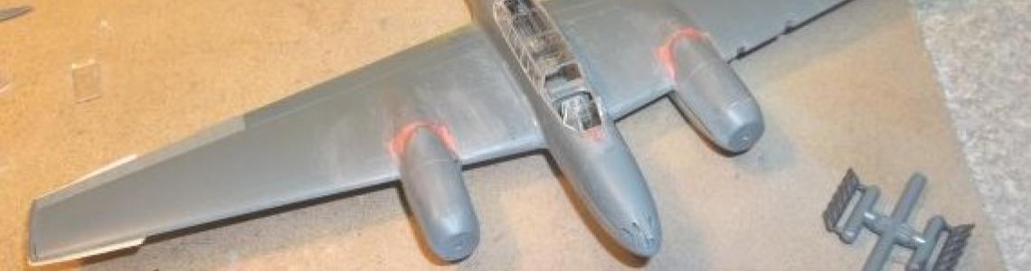 Eduard Bf-110 in progress
