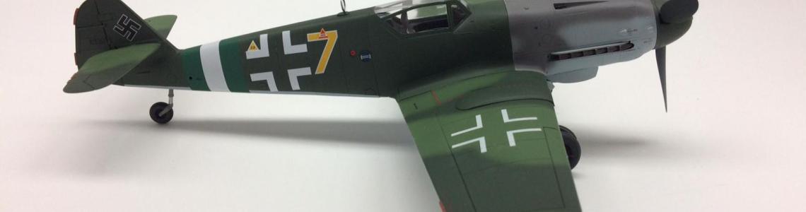 Side view of finished model