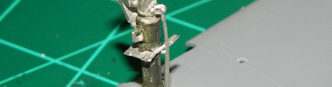 Main Gear Installed, Inboard View