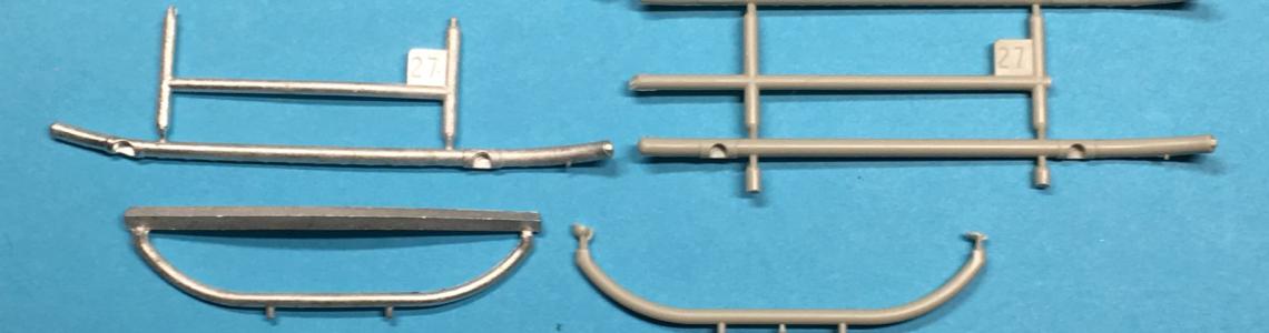 Kit part comparison to the SAC parts