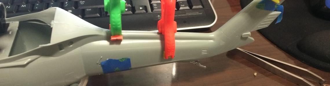 Gluing fuselage halves