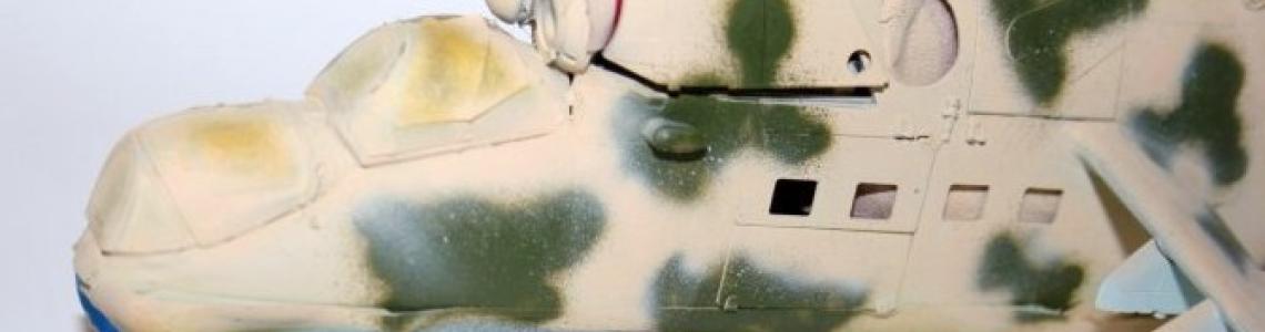 Painting over the masks