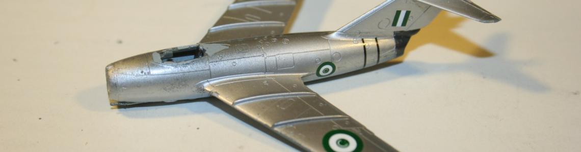 Painted and decalled