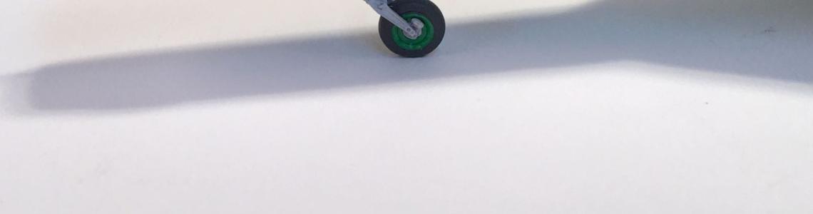 Landing gear installed