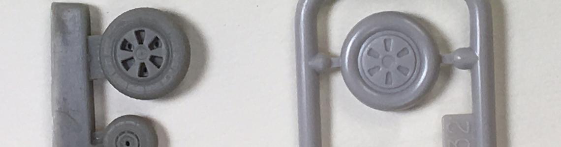 Front comparison of RES-IM parts to stock kit parts