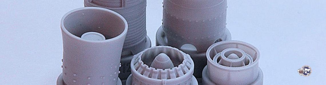 Mig-21Bis/Mig-21-93 R25-300 Exhaust Nozzles | IPMS/USA Reviews Website