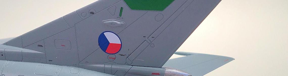 Vertical Tail After Painting