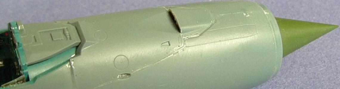 Nose panel inserts