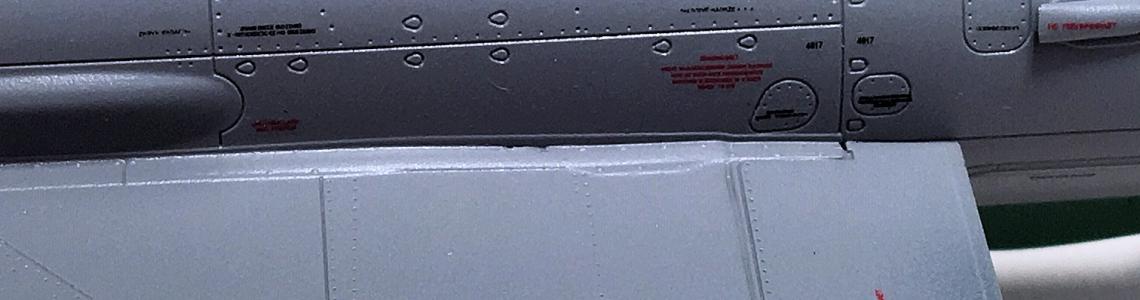 Upper Fuselage Stencils