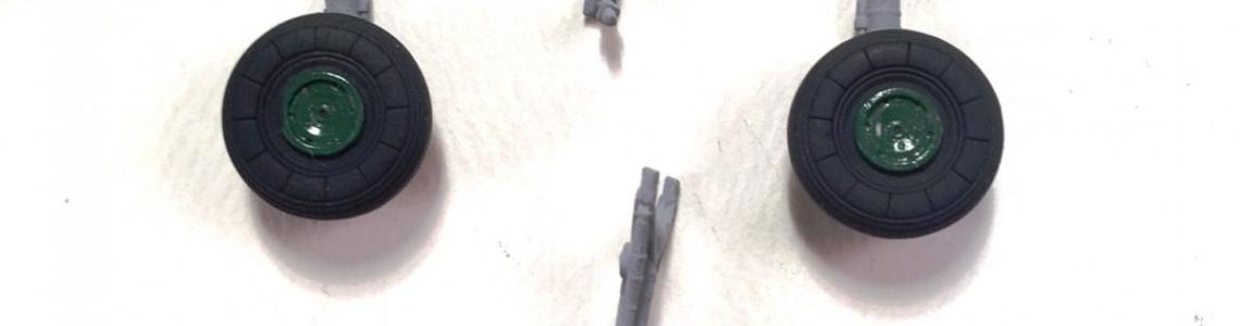 Finished landing gear